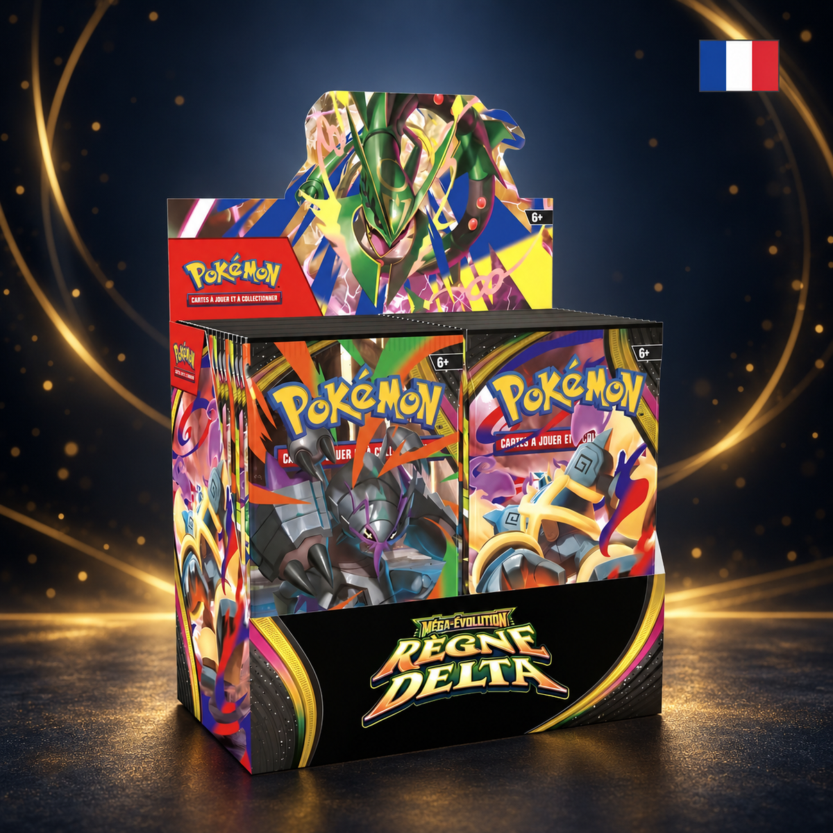 Précommande - 1x Display 36 Boosters Pokémon Règne Delta (ME06) – FR – Scellé
