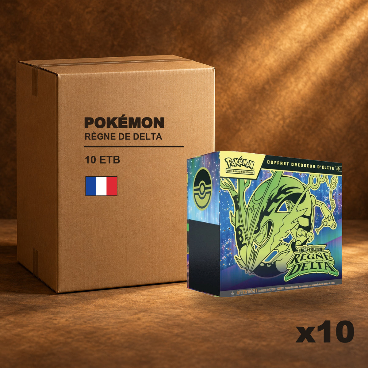 Précommande - Case Display ETB Pokémon Règne Delta (ME06)